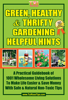 green, healthy, thrifty, gardening, helpful, hints book
